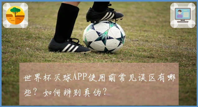 世界杯买球APP使用前常见误区有哪些？如何辨别真伪？